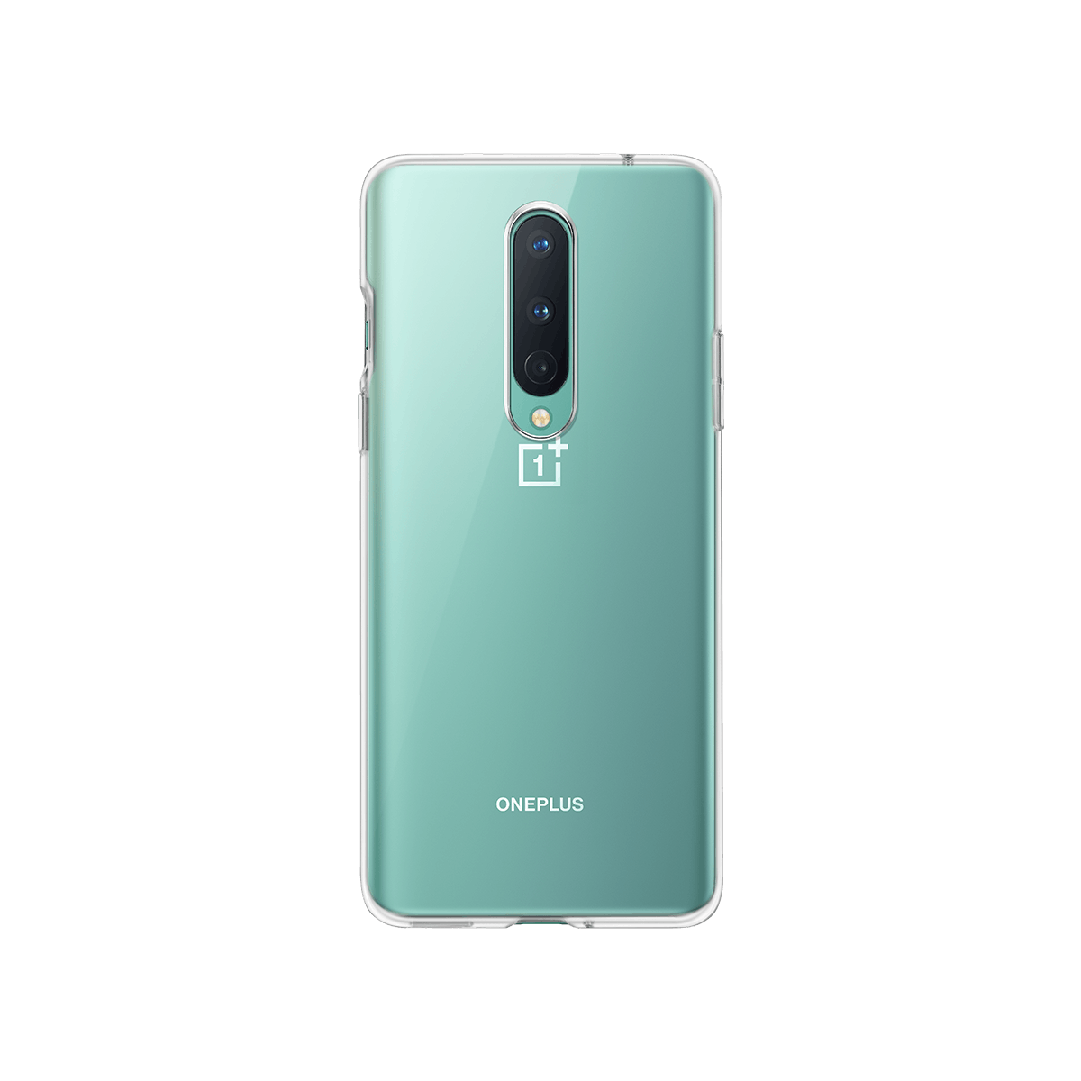 Купить чехол OnePlus 8 Clear Bumper, фирменный прозрачный бампер для  OnePlus 8